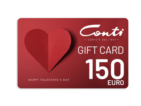 Gift Card per 2 Camicie da 150 euro